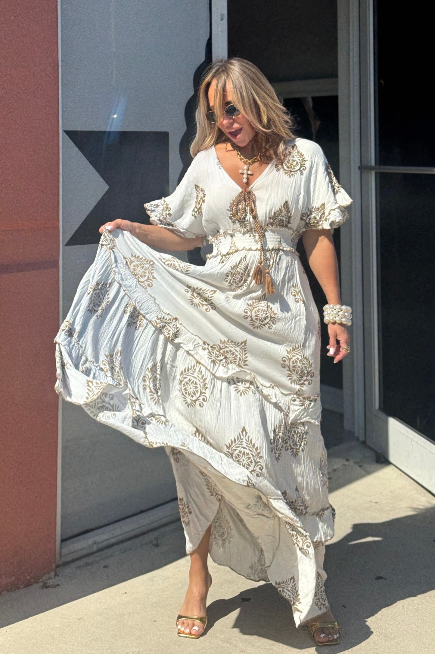 MELANIE BOHO DRESS