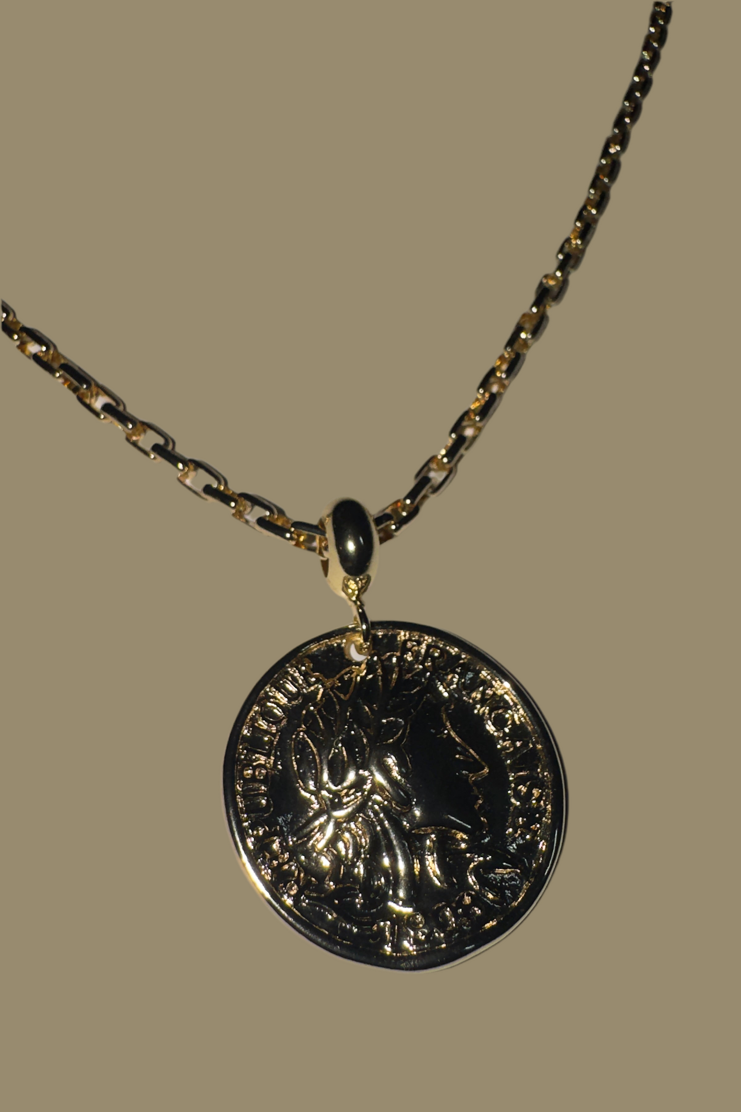COÍN NECKLACE SHORT