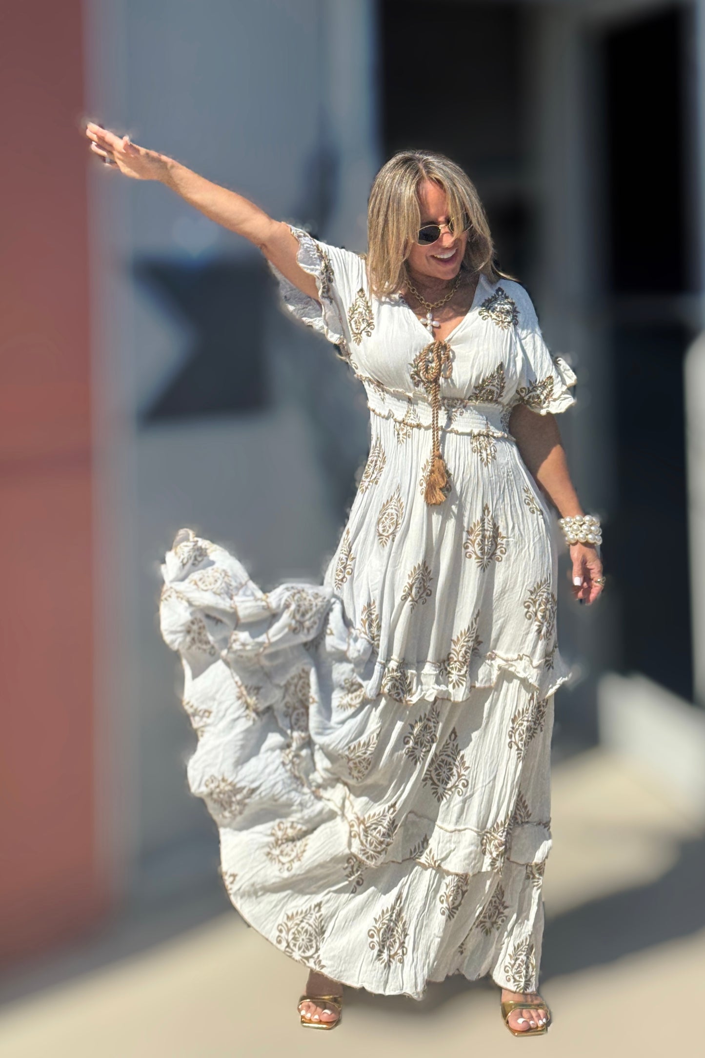 MELANIE BOHO DRESS