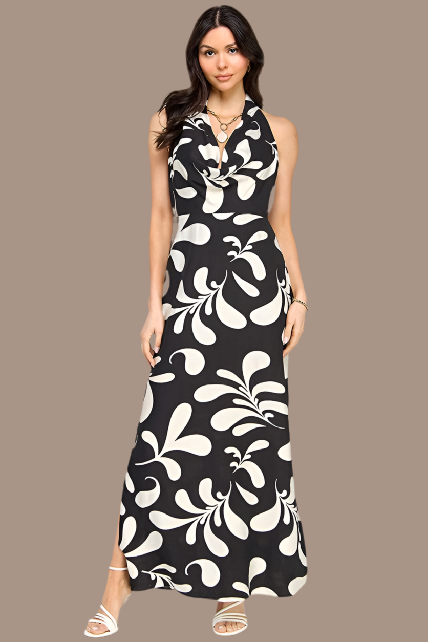 WAVES MAXI DRESS