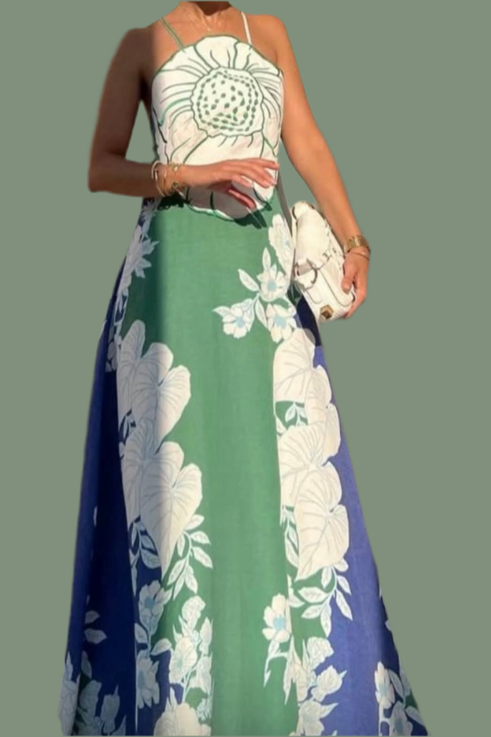 ROSE GREEN DRESS