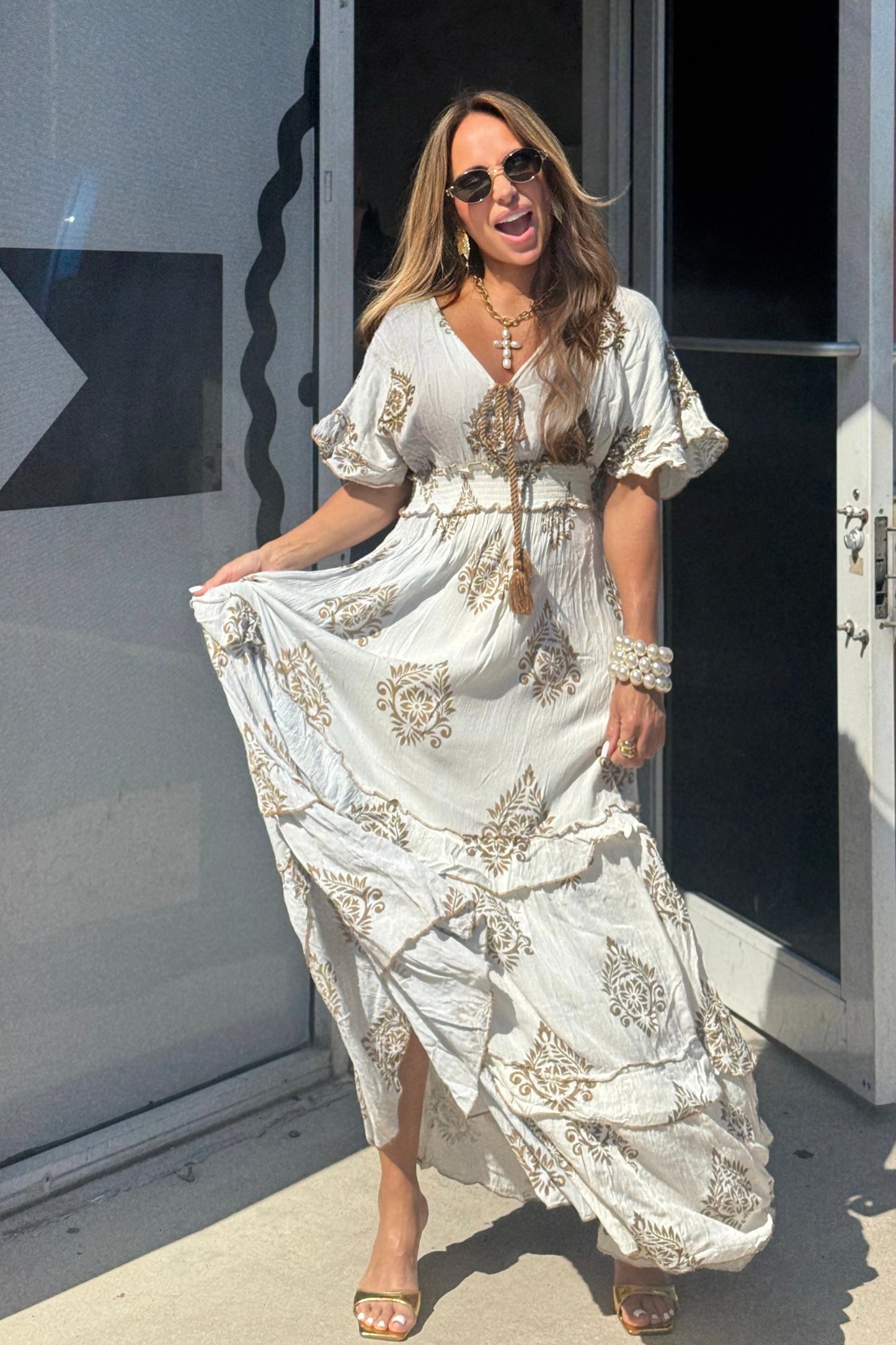 MELANIE BOHO DRESS