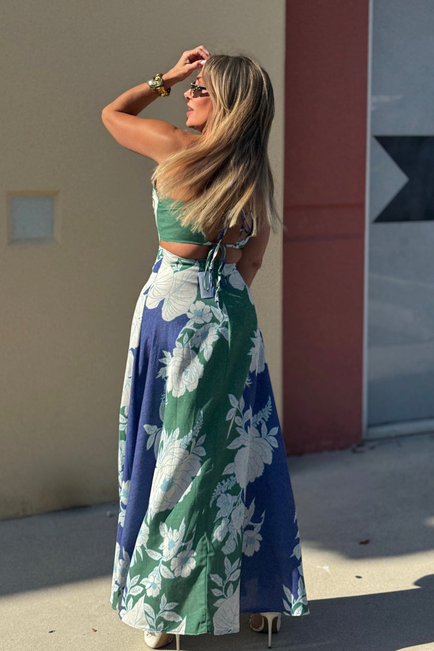 ROSE GREEN DRESS
