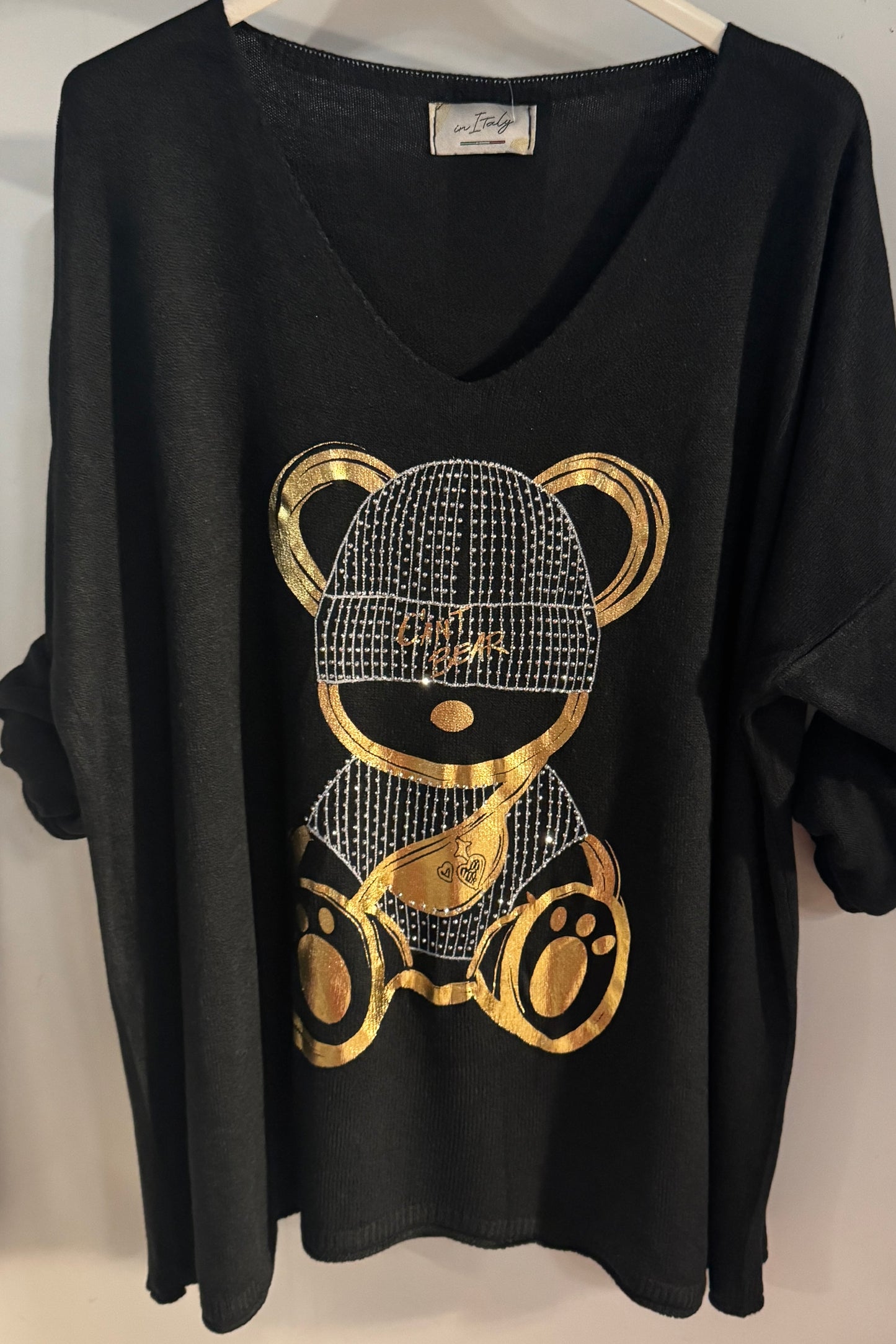 GOLD TEDDY BLOUSE