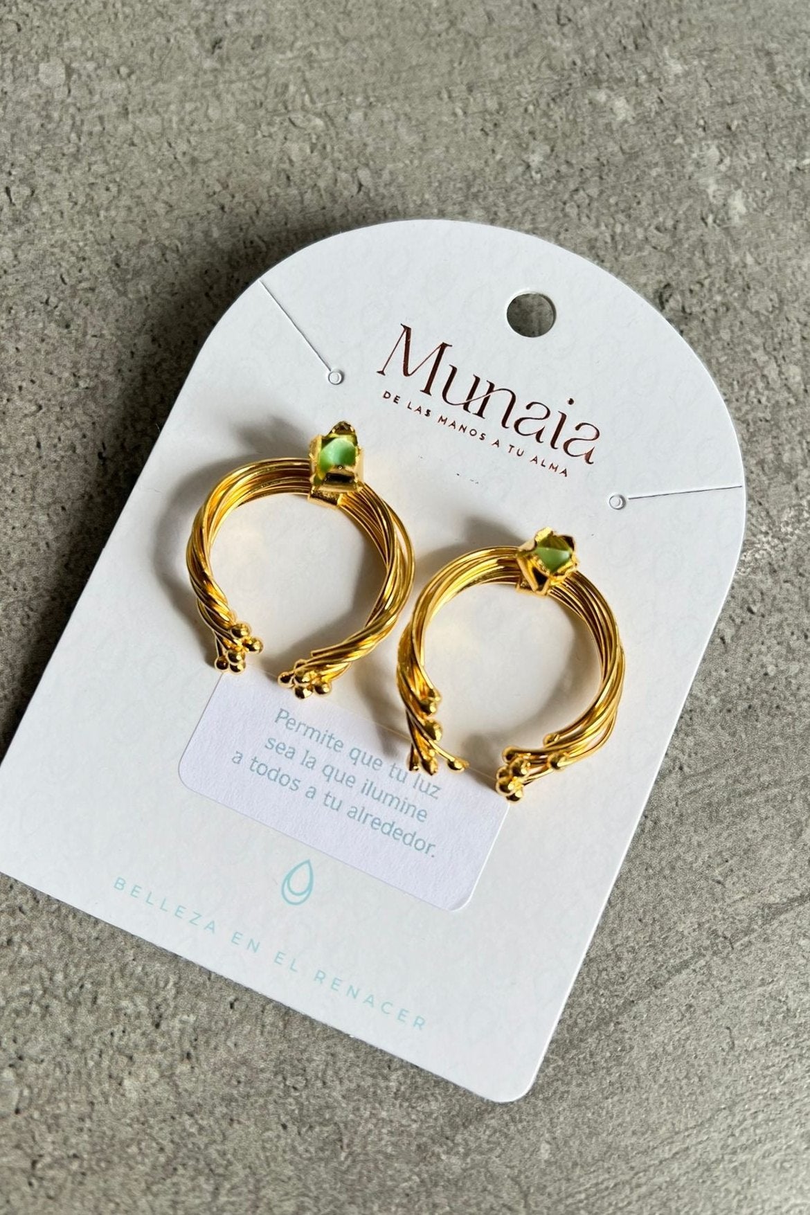 GREEN POINT EARRINGS