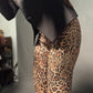 SHINNY ANIMAL PRINT PANT