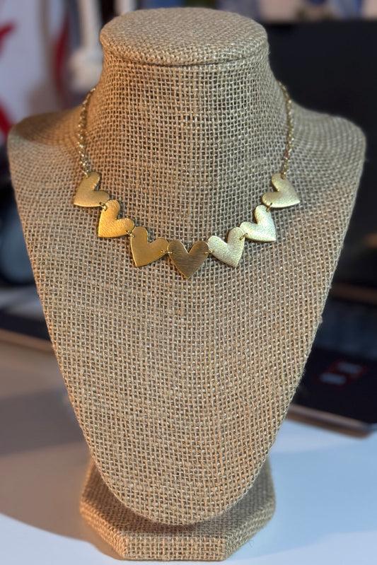 MINI HEARTS NECKLACE