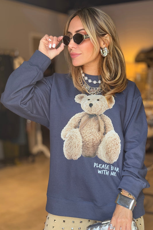 TEDDY BLUE SWEATER