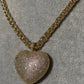 SHINNY HEART 3D NECKLACE