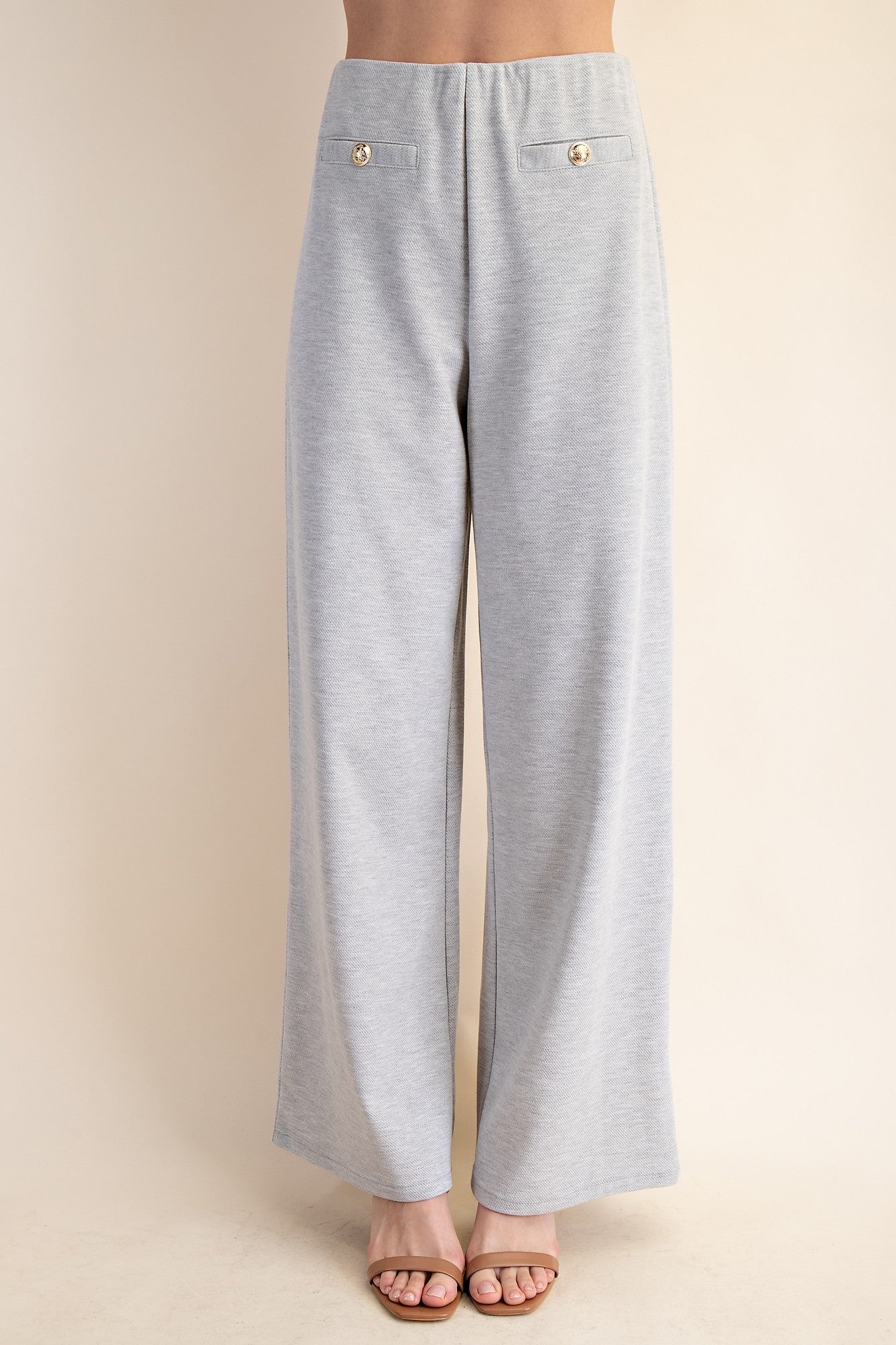 GREY STRAIGHT LEG PANT