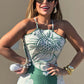 ROSE GREEN DRESS