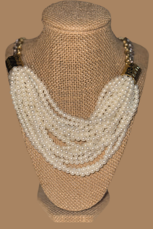 FULL OF PEARLS NECKLACE