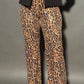 SHINNY ANIMAL PRINT PANT