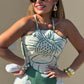 ROSE GREEN DRESS