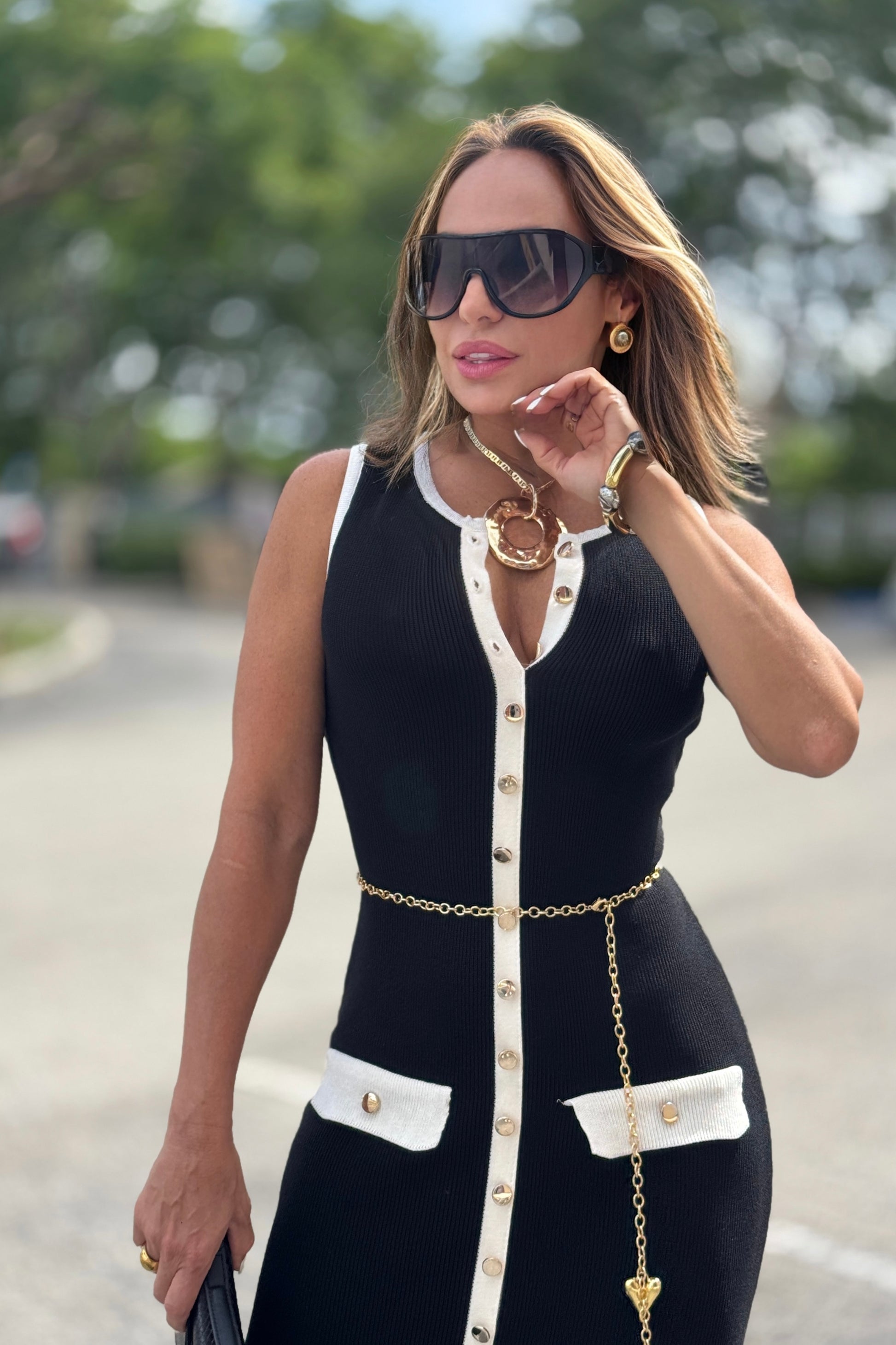 LONG MAXI KNIT DRESS