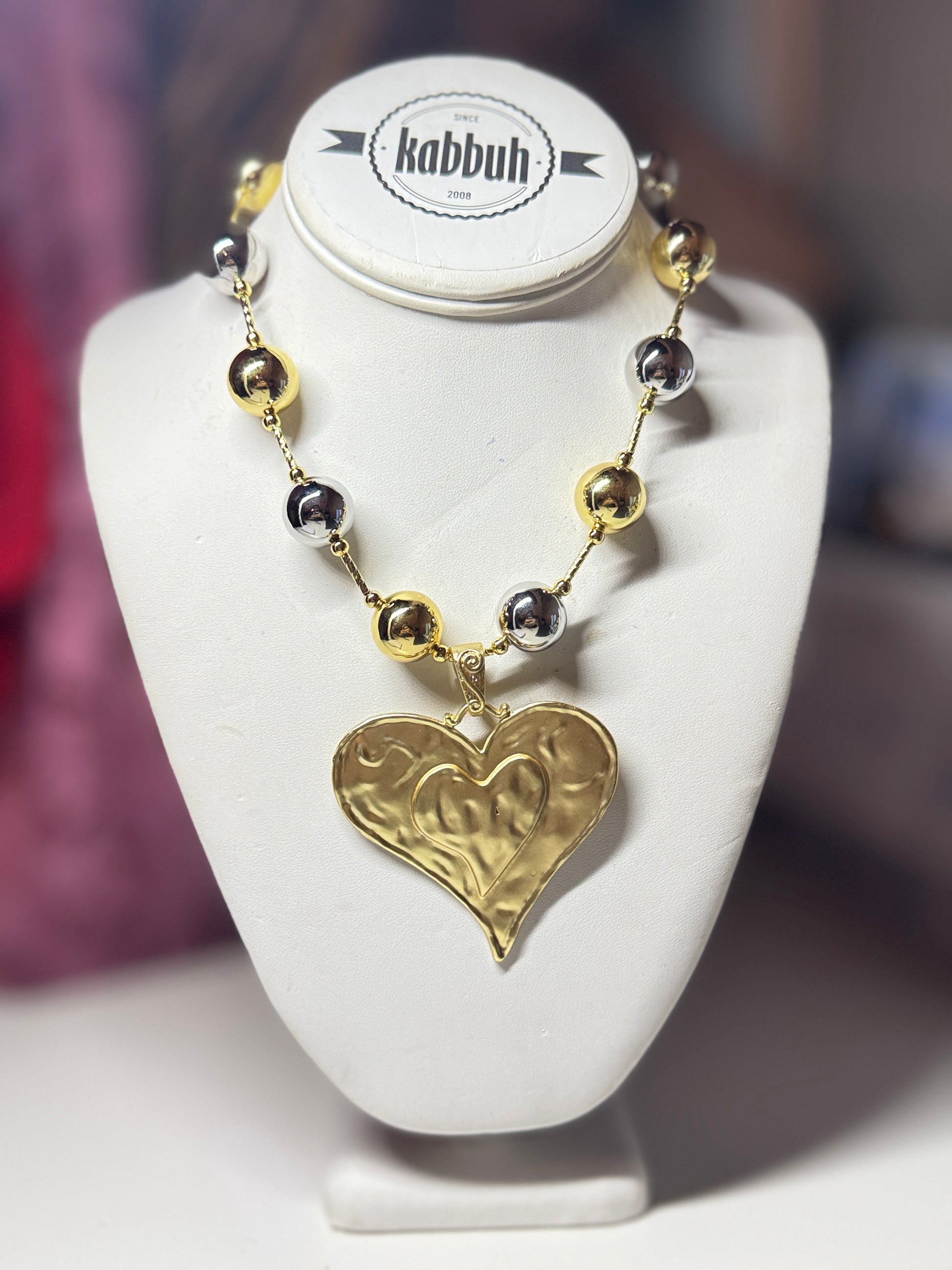 HEART ICONIC HELGA NECKLACE