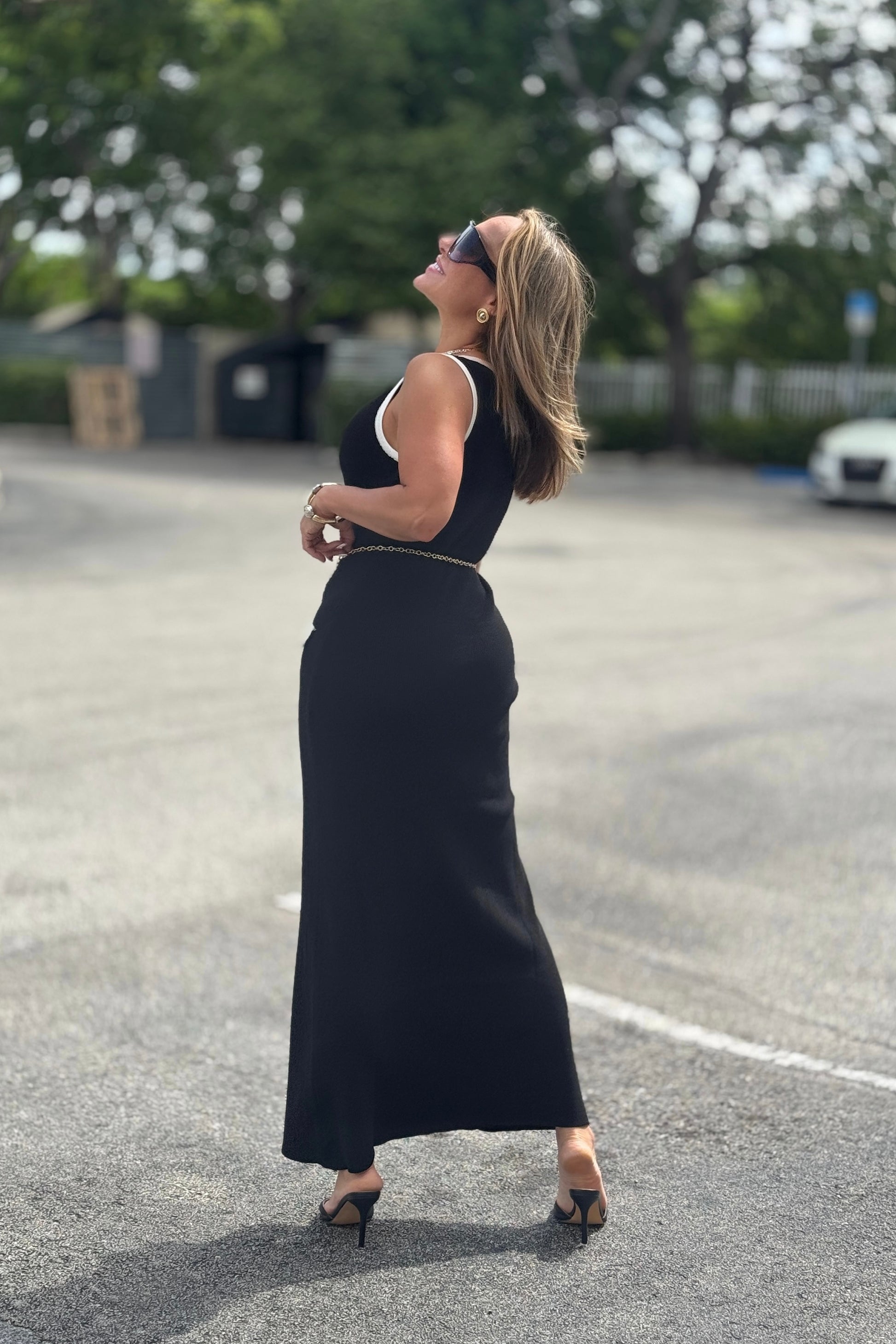 LONG MAXI KNIT DRESS