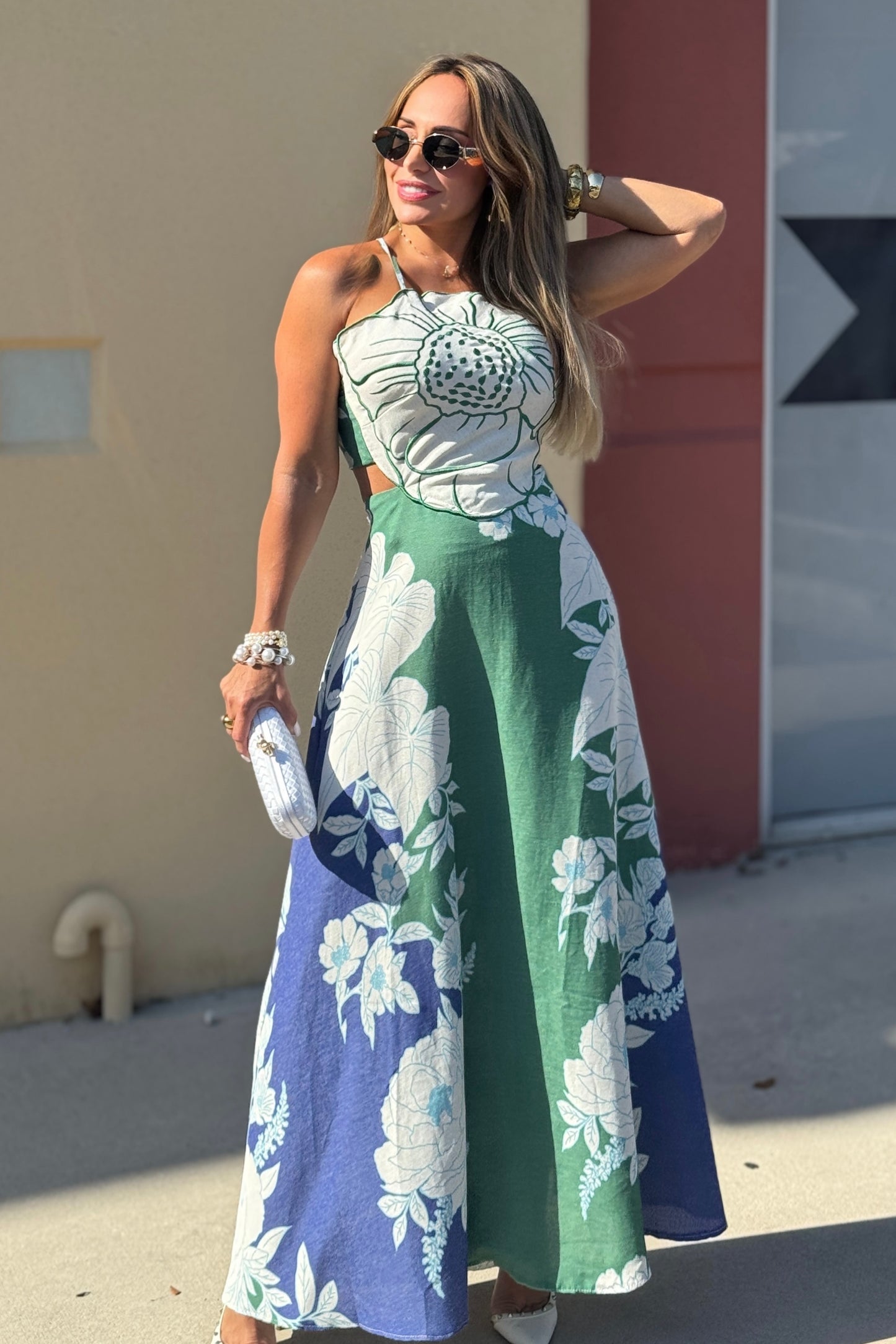 ROSE GREEN DRESS