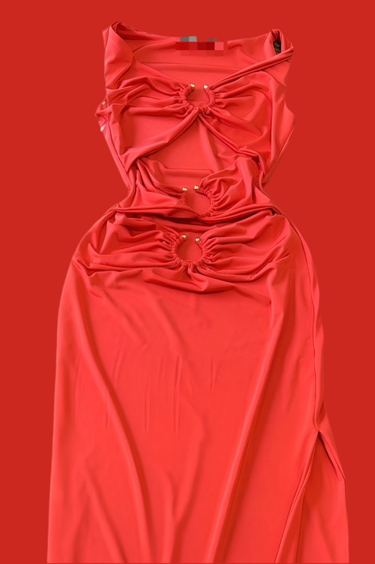 ORANGE DIOSA DRESS