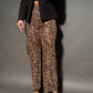 SHINNY ANIMAL PRINT PANT