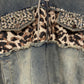 LEOPARDO & DENIM PANT