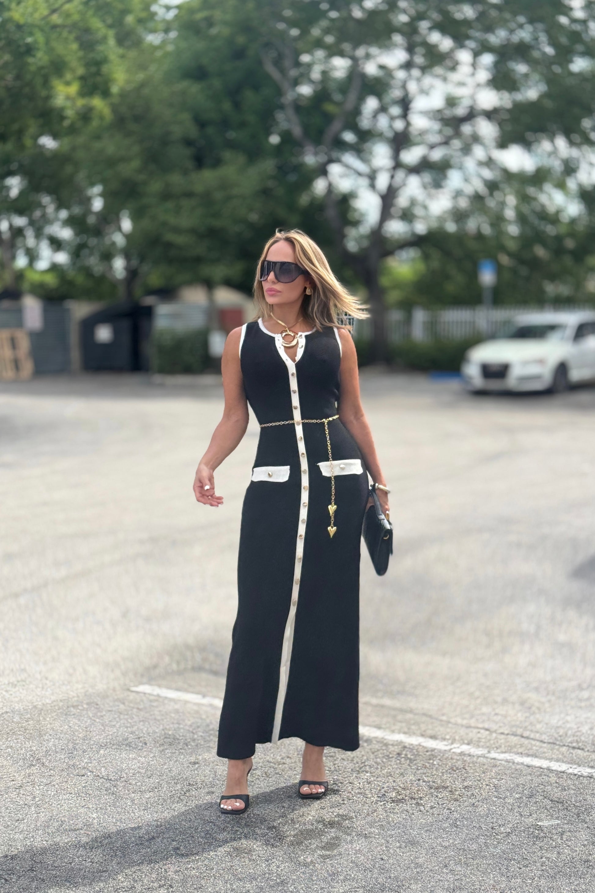LONG MAXI KNIT DRESS