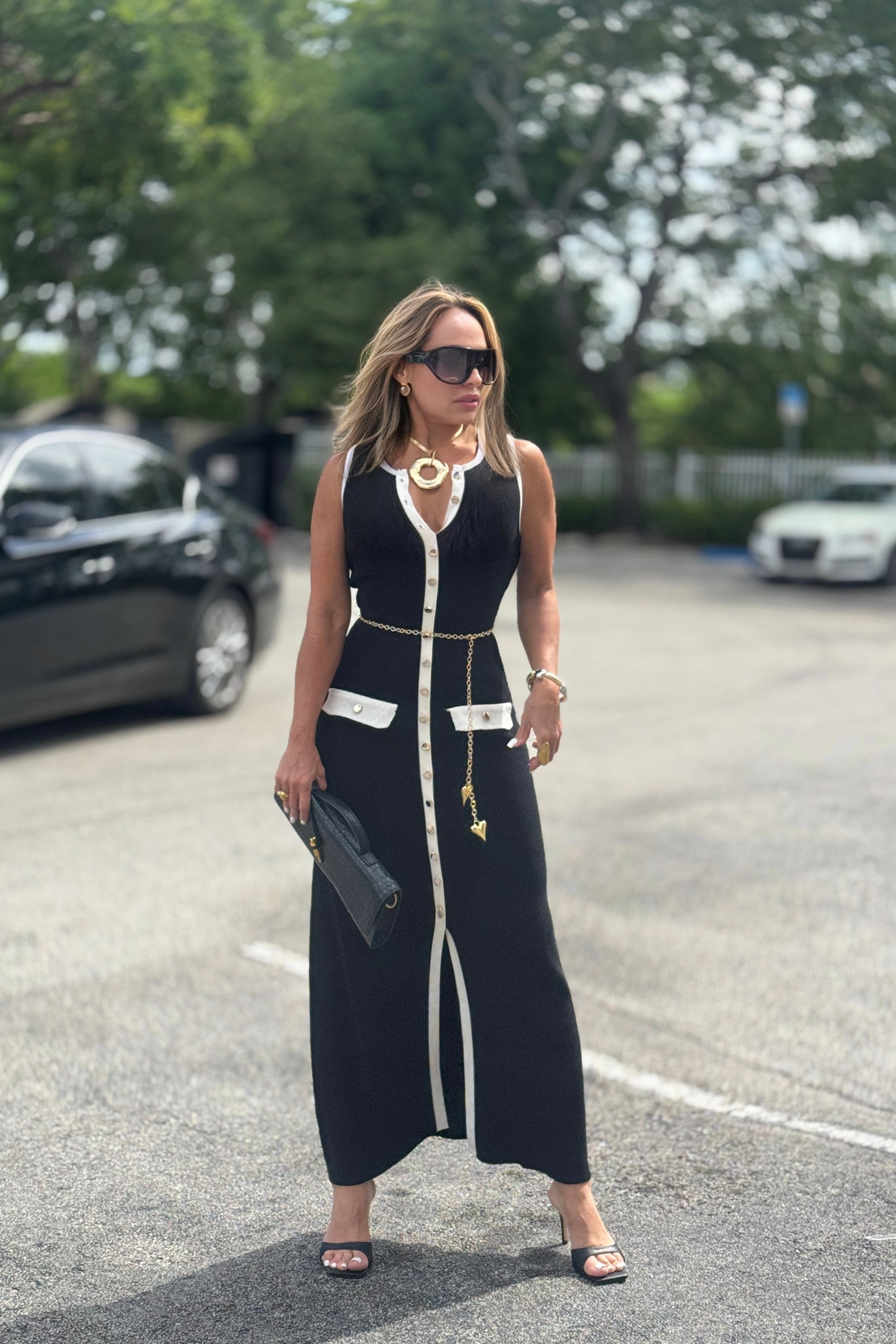 LONG MAXI KNIT DRESS