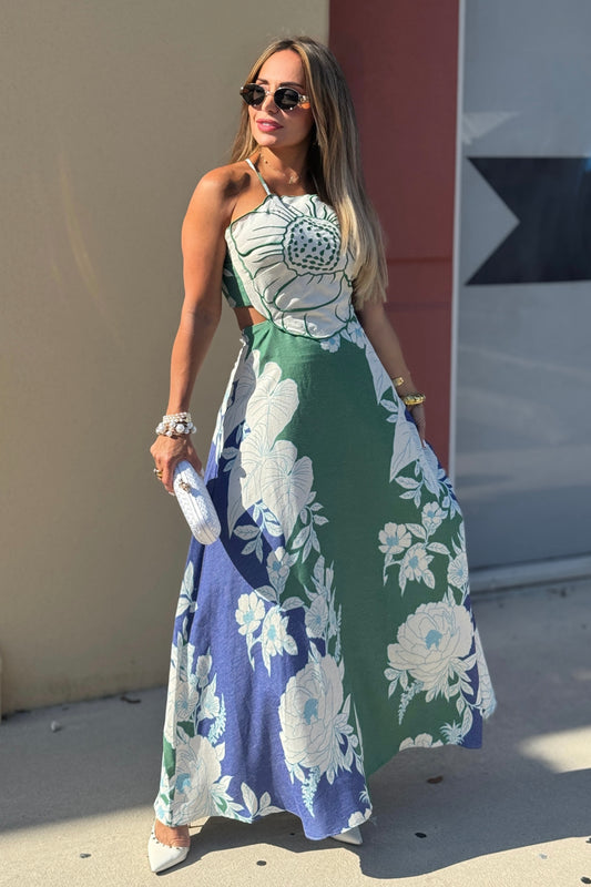 ROSE GREEN DRESS