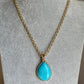 NECKLACE GOTA AZUL