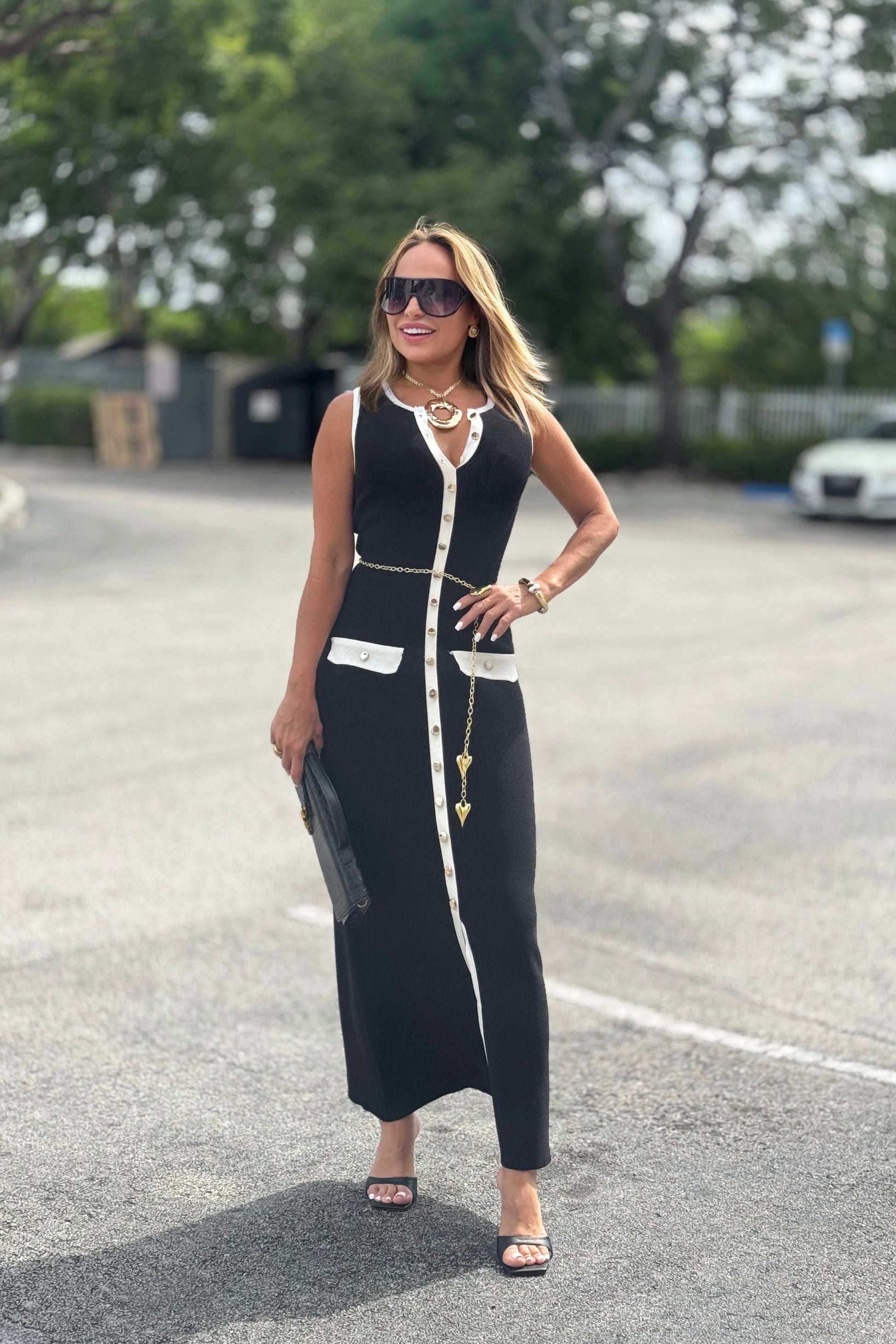 LONG MAXI KNIT DRESS
