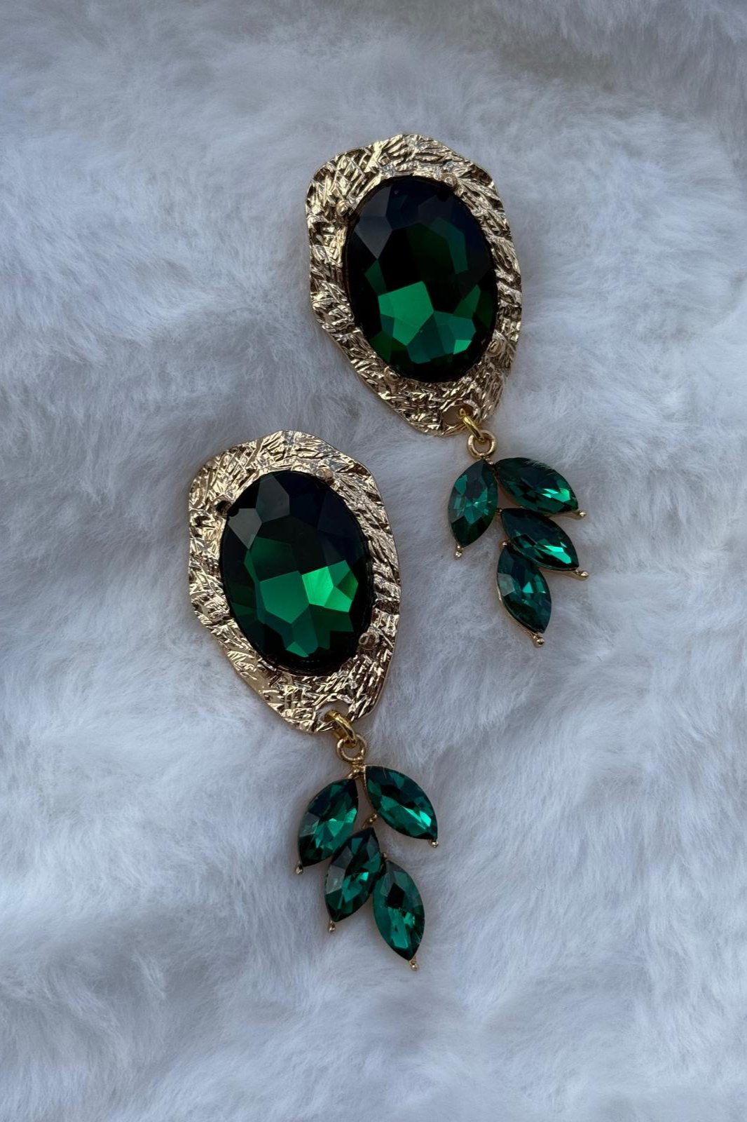 GREEN LUXE EARRINGS