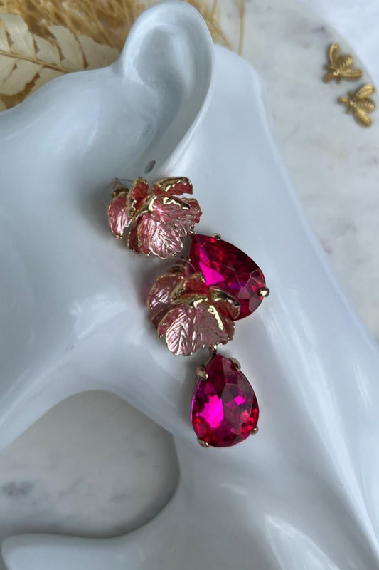 FUCSIA EARRINGS