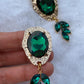 GREEN LUXE EARRINGS