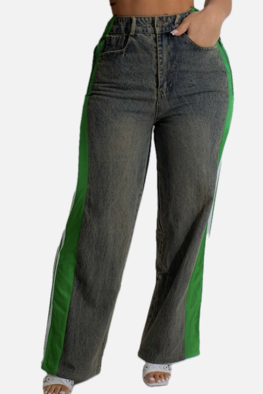 GREEN LINES JEAN