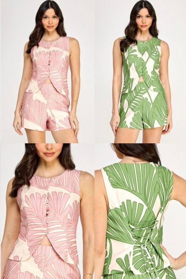 TROPICAL TWO PIECES SET