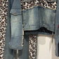 LEOPARDO & DENIM PANT