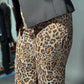 SHINNY ANIMAL PRINT PANT