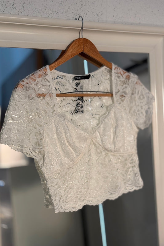 VERÓNICA ENCAJE TOP