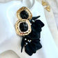 LADY IN BLACK EARRINGS